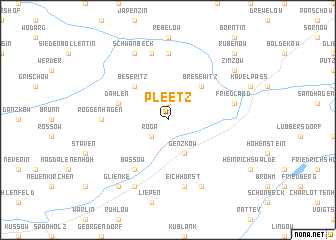 map of Pleetz