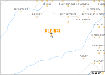 map of Plei Baï