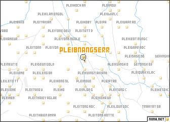 map of Plei B”nang Serr
