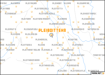 map of Plei Boitte Hâ