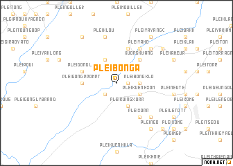 map of Plei Bon Ga