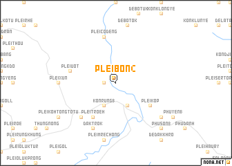 map of Plei Bon (2)