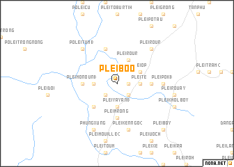 map of Plei Bôo