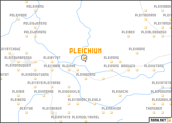 map of Plei Chium