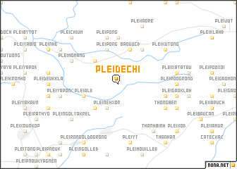 map of Plei Dè Chi