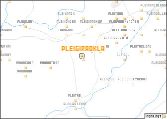 map of Plei Girao Kla