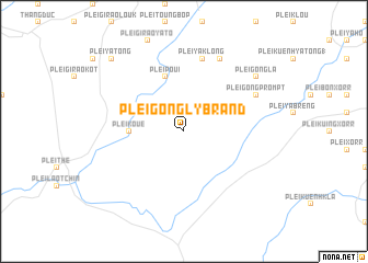 map of Plei Gong Ly Brand