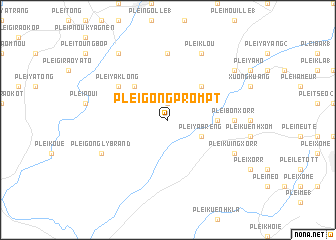 map of Plei Gong Prompt