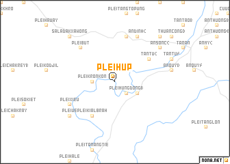 map of Plei Hup