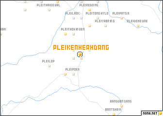 map of Plei Kênh Ea H”dang