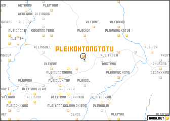 map of Plei Kohtongtotu