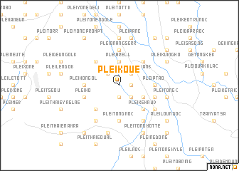 map of Plei Koue