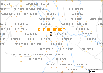 map of Plei Kuing Kre