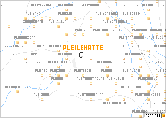 map of Plei Lê Hatte