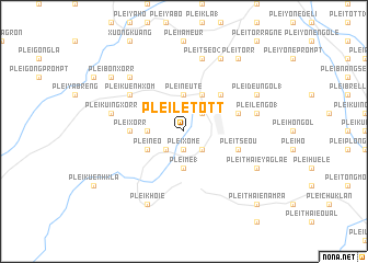 map of Plei Lê Tôtt