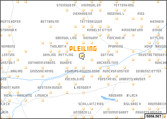 map of Pleiling