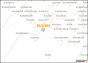 map of Plei Mê (1)