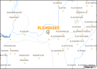 map of Plei Mok Den