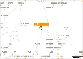 map of Plei Morr