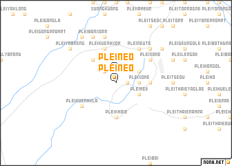 map of Plei Néo