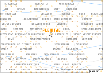 map of Pleintje