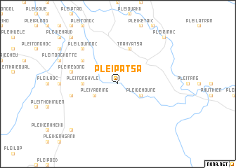 map of Plei Pa Tsa