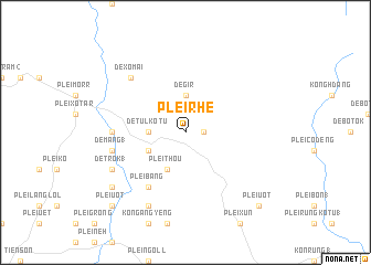 map of Plei Rhe