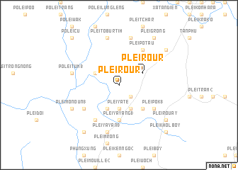 map of Plei Rour