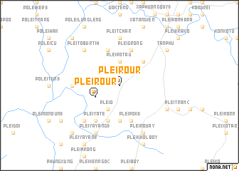 map of Plei Rour