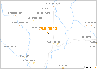 map of Plei Rung