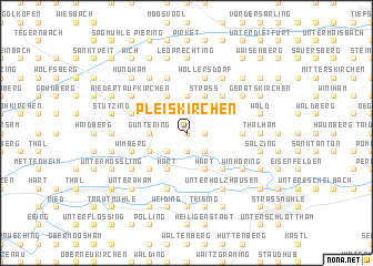 map of Pleiskirchen