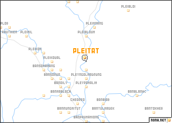 map of Plei Tat