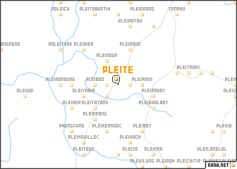 map of Plei Te