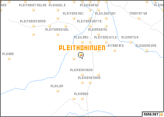 map of Plei Tho Hinuen