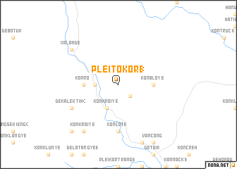 map of Plei Tokor (1)