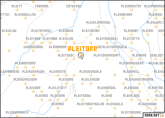 map of Plei Torr