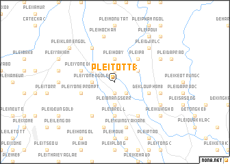 map of Plei Tôtt (1)