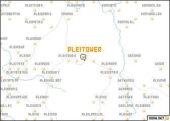 map of Plei Tower