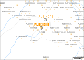 map of Plei Xôme