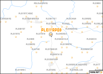 map of Plei Ya Pô (1)