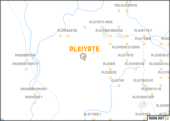 map of Plei Ya Té