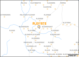 map of Plei Ya Te