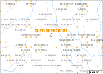 map of Plei Yône Prompt