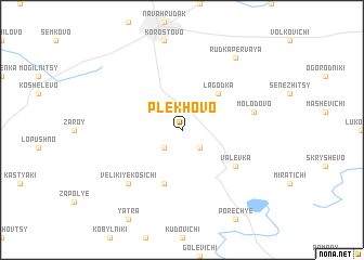 map of Plekhovo