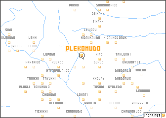 map of Plekomudo