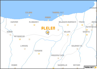 map of Plelen