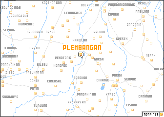 map of Plembangan