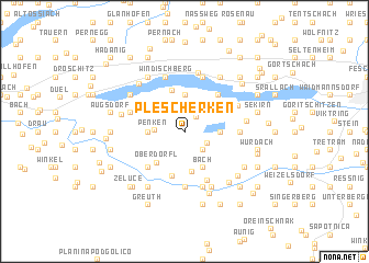 map of Plescherken