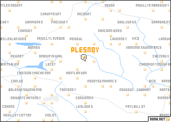 map of Plesnoy