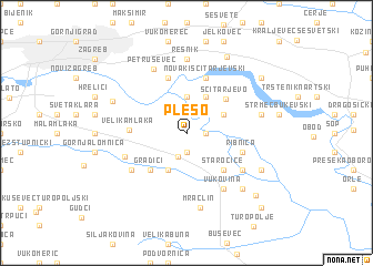 map of Pleso